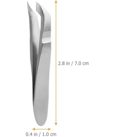 CALLARON Nail Art Pliers Fingernail Scissors Nail Cutter Mini Tweezers Mini Cuticle Nipper Exfoliating Tool Mini Tool Nail Clippers Tool for Removing Nails - Buy Online on GoSupps.com