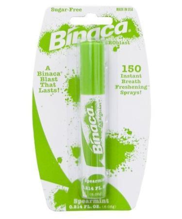 Binaca Breath Spray Spearmint (Pack of 6) (Pack of 6)