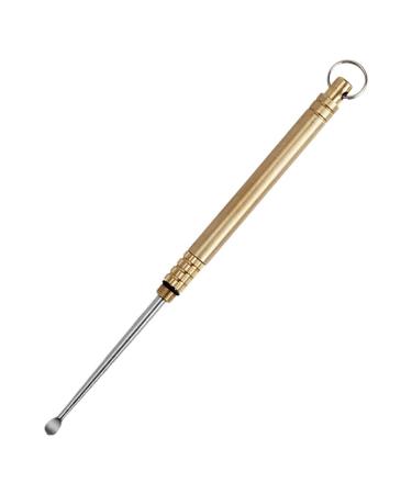 GLEAVI Titanium Alloy Ear Spoon Ear Cleaner Brass Cleaner Ear Cleaning Tools Cleaning Gadgets Ear Cleaner for Ear Cleaner for Earwax Removable Spoon Digging Ear Spoons Child LED