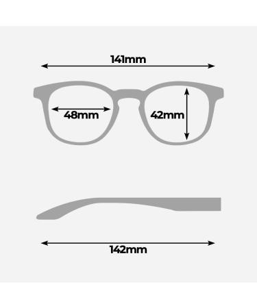 X Frame Therapy Blue Light Glasses | BlueBlock Acetate Screen Glasses for Men & Women - Shop Now! - Buy Online on GoSupps.com