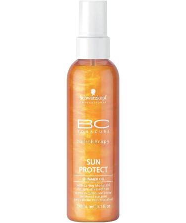 Schwarzkopf BC Sun Protect Shimmer Oil Spray 5.1 oz/150 ml - Buy Online on GoSupps.com