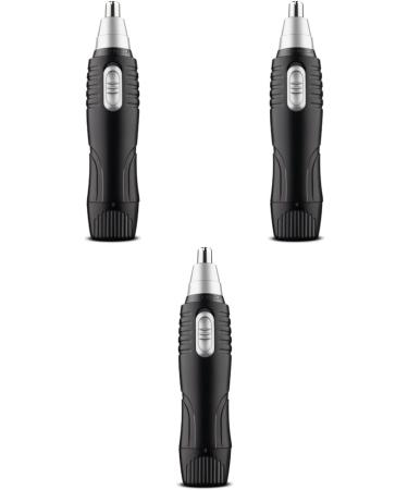 POPETPOP 3 Pieces 2 1 Nose Trimmer For Men 2 in 1 Beard And Nose Hair Trimmer For Men Water Resistant Battery Life For Travel - Buy Online on GoSupps.com