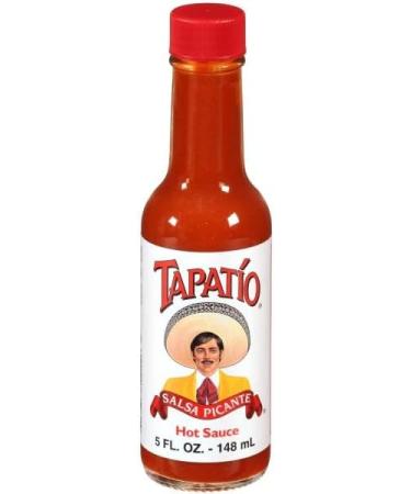Tapatio Salsa Picante 148ml / Classic Mexican Spicy Hot Sauce Spicy Red Chilli Pepper Hot Sauce for Tacos Nacho Burrito Snacks - Buy Online on GoSupps.com