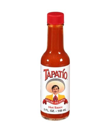Tapatio Salsa Picante 148ml / Classic Mexican Spicy Hot Sauce Spicy Red Chilli Pepper Hot Sauce for Tacos Nacho Burrito Snacks