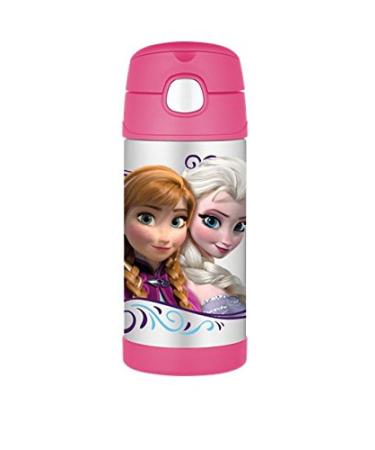 Thermos Funtainer 12 Ounce Bottle  Frozen Pink
