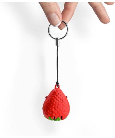 minkissy Nail Clippers Cute Strawberry Fingernail Stainless Steel Toenail Clipper Cutter with King Ring Toenail Clipper Nail Manicure Trimming Tool for Men Women Red - Buy Online on GoSupps.com