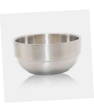 Buy Biudeco Foam Dishwasher Men's Tools - Rustproof Steel Shaving Accessories & Razor Cup for Bart Care - 9x9x4.9cm Silver - Buy Online on GoSupps.com