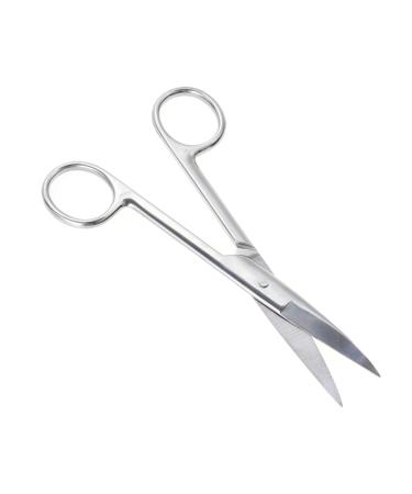 Hemoton for Makeup Stainless Steel Face Brow Nose Hair Facial Hair Kit De Manicura Eyebrow Razor Face Beauty Fingernail Medium Silver