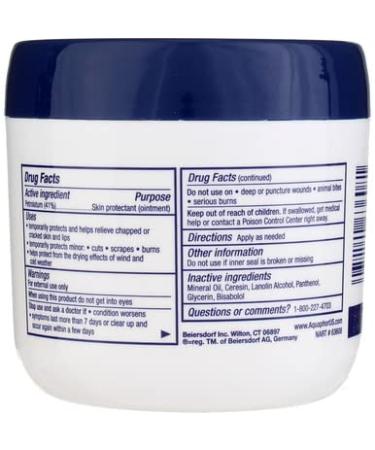 Aquaphor Healing Ointment 14 Ounce Jar (414ml) (6 Pack) - Buy Online on GoSupps.com
