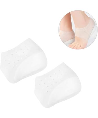 SUPVOX Height Increase Insoles - Silicone Gel Heel Lift Pads for Women Men - 2.5cm White - Buy Online on GoSupps.com
