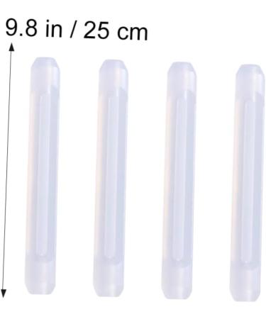 Uonlytech Anti-Slip Handle for Glasses - Silicone Accessories | 5 Pairs of White Medium Anti-Slip Glasses Brackets - Buy Online on GoSupps.com