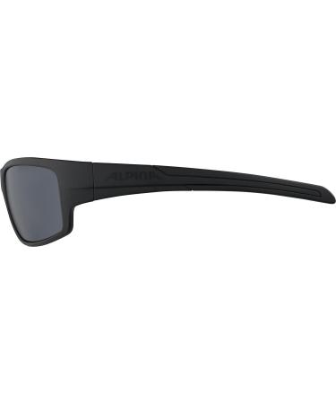 ALPINA TESTIDO - Mirrored Shatterproof Sports & Cycling Glasses for Adults | 100% UV Protection | All Black - Buy Online on GoSupps.com
