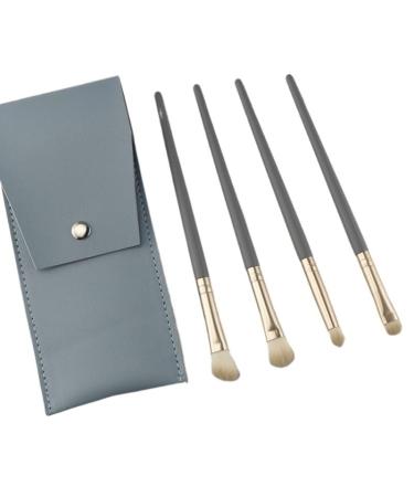 Premium 4-Piece Eye Shadow Brush Set Soft Hair Makeup Brushes for Flawless Application | Portable & Ideal for Halo Dyeing - Buy Online on GoSupps.com