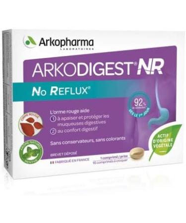 Arkodigest NR No Reflux Pack of 2 Boxes of 16 Tablets - Buy Online on GoSupps.com