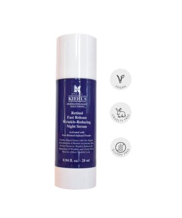 Kiehl's Retinol Fast-Release Night Serum - 0.94 oz | Wrinkle Reducing Formula - Buy Online on GoSupps.com
