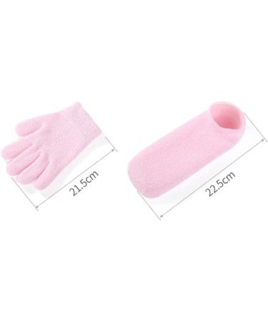 minkissy 1 Pair Foot Moisturising Socks Womens Socks Heel Socks Pedicure Thick Socks Non Skid Socks Invisible Socks Lotion Socks Silk Socks Wicking Socks Spa Socks Skin Care Miss Toe Socks 22.5*8cm - Buy Online on GoSupps.com