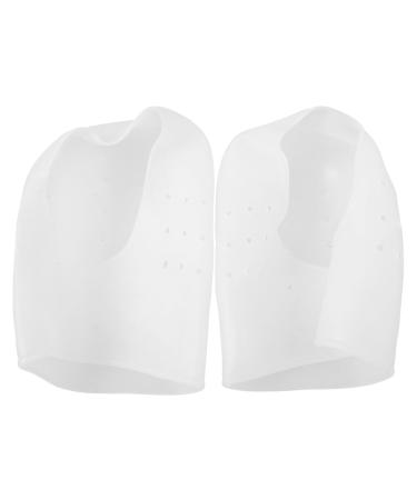 Healeved Height Increase Heels 1 Pair Silicone Heel Insoles Invisible Height Increase Wearable Heel Cushion Inserts for Men Women 5.5cm