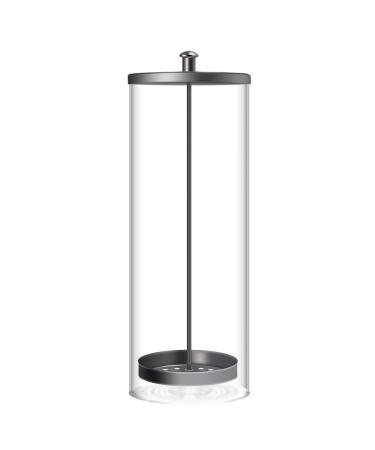 Disinfectant Jar - Sterilization Container Disinfectant Jar Manicure Tools for Salon 9 inch