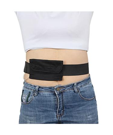 G Tube Holder PD Belt Peritoneal Dialysis for Secure Different Types of Medical Feeding Tubes Protection Belt with Storage Pouch