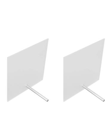 2PC Nail Art Display Board | Premium Acrylic Stand for Artificial Nails | Perfect for Salon & Home Use - Buy Online on GoSupps.com