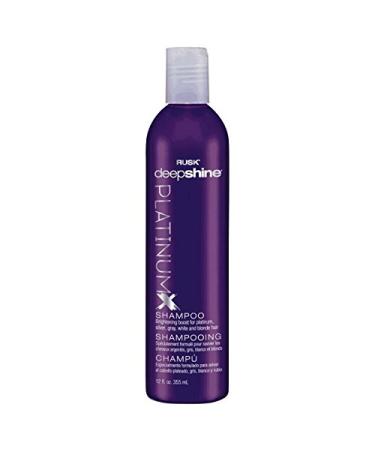 Rusk Deepshine Platinum X Shampoo 12 oz (355 ml)