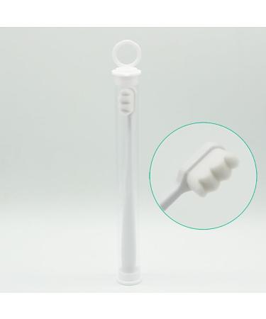2 Set Smooth Toothbrush for Ergonomic Dental Care - White & Wavy Shapes | Ultimate Mouth Cleaning Tool with Box - Buy Online on GoSupps.com
