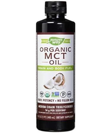Nature's Way Nature's Way Organic Mct Oil from Coconut Non-GMO Gluten-Free 14 G Mcts Per Serving 16 Ounce (Pack of 1) - Buy Online on GoSupps.com