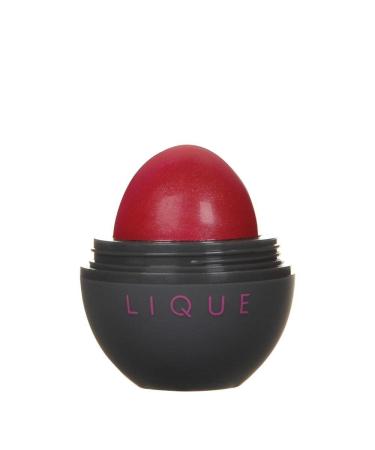 LIQUE Cosmetics Hydrating Lip Balm, Infused with Coconut & Jojoba Oils for Soft Lips That Shine, Weightless, Vegan Formula with a Hint of Color, Cheeky/Pomegranate, 0.21 Oz.