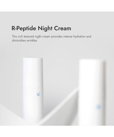 R-Peptide Night Cream 1.35 fl oz | Anti-Aging Hydrating Night Cream with 2% Niacinamide | Soothing Skincare for Women | Minimal & Clean Beauty - Buy Online on GoSupps.com