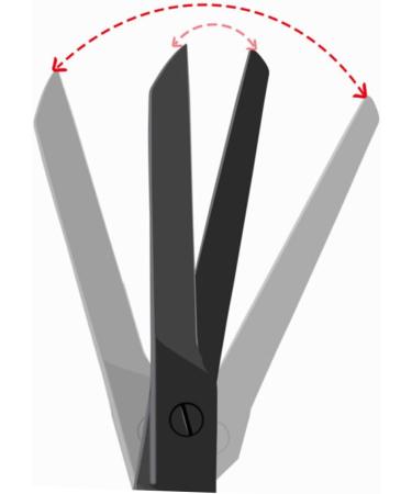 minkissy Nose Trimmer For Men Scissors Easy To Use Nose Hair Trimmer Eyebrow Scissors Beauty Scissors Compact And Clean 97x46cm Silver - Buy Online on GoSupps.com