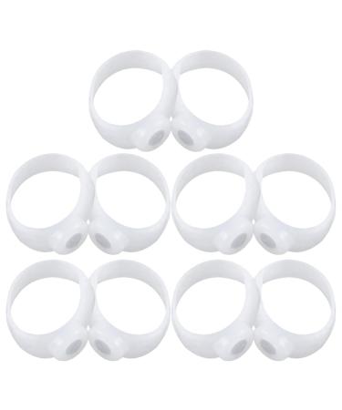 FOMIYES 5 Pairs Toe Ring Massage Toe Durable Magnetic Ring Feet Home Acupoint Ring Body Acupoint Covers Toe Bands Magnetic Cover Travel Bulk