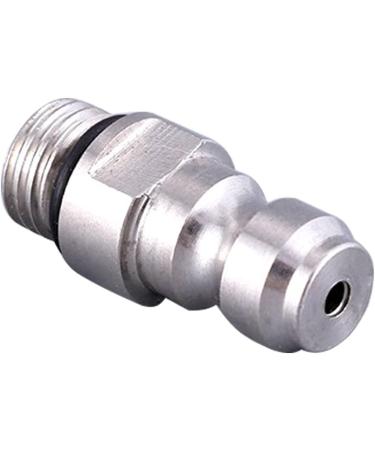 Stainless Steel M8x1 Male Thread Quick-Disconnect Plug Adapter for PCP Paintball Charging - 8mm Universal Fittings - Buy Online on GoSupps.com