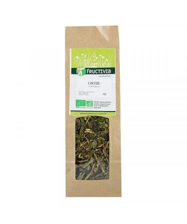 Fructivia Organic Nettle Herbal Tea - 40g | Loose Leaf | Vegan | Made in France