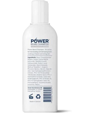 Power Beard Shampoo Triple Action 150 ml Tripleacting beard shampoo that promotes normal beard growth - Buy Online on GoSupps.com