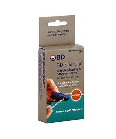 Invacare Safe-Clip Insulin Syringe Needle Clipper Pack of 3