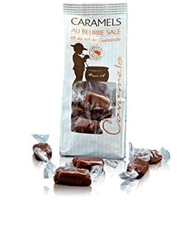 Caramels au Beurre sal caramel candies with salted butter from Brittany 150g - Buy Online on GoSupps.com