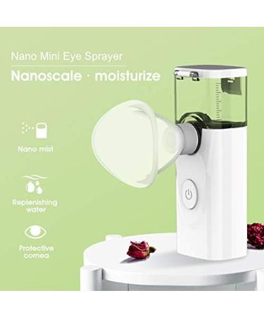 Fututech Eye Nebulizer Eye Massager Electric Eye Wash Humidifier Eye Spa Portable Vaporizer Fatigue Relief Nebulizer for Eye (Blue) - Buy Online on GoSupps.com