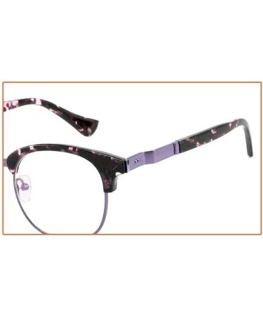 PARWANA Classic Round Reading Glasses - Retro Blue Light Blocking Eyewear for Men & Women Anti Eyestrain +100 C3 - Buy Online on GoSupps.com