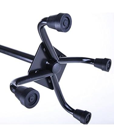 Aluminum Alloy Crutch - Men Ms Four Feet Walking Stick -Elderly Four Corners Crutch -Adjustable Telescopic Cane Mobile Aid with Light Black powerfully - Buy Online on GoSupps.com