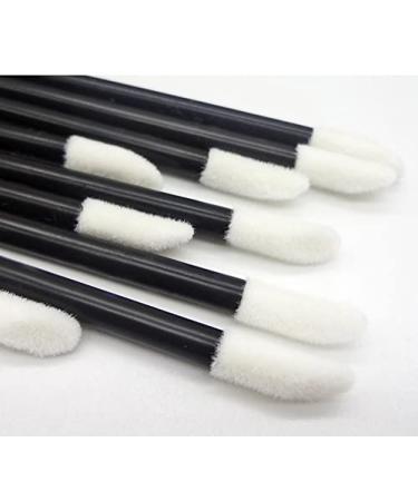 Kittro 200 Pieces Disposable Lip Brush Wands Lipstick Applicator Lip Gloss Concealer Brushes for Lips Eyes and Makeup Application - Buy Online on GoSupps.com
