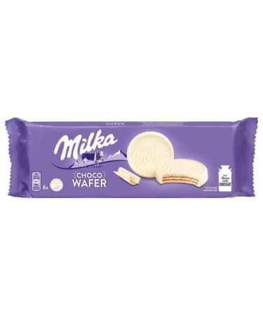 G n rique Choco Supreme White MILKA A melting delight of 180 g for crunchy gourmet breaks! - Set of 4