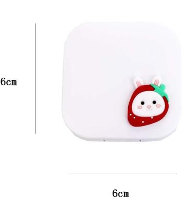 Optometry Contact Lens Container Box - Cute & Portable Eye Box for Girls - Simple Style - Color D & B - Buy Online on GoSupps.com