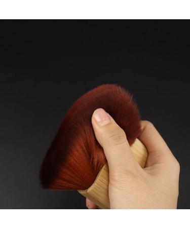 Minkissy Hair Brush Facial Soft Barber Shaving Shaving Brush Card Spray Bottle Hair Bubbles for Hair Accesories Duster Bamboo Handle Brush Fiber Wool Major Wooden Comb - Buy Online on GoSupps.com