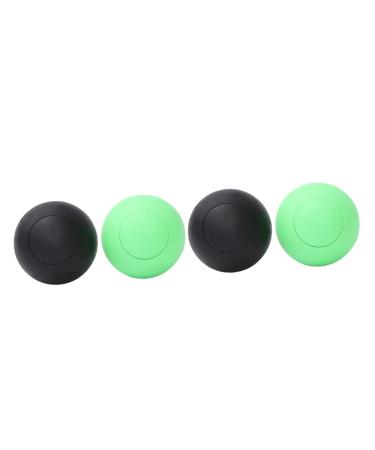 Beaupretty 4 pieces yoga ball massage ball Elastic back roll Yogar roll for massage self-massage sports matters rolls muscle roll multi-colored fascia ball massage ball scroll wheel