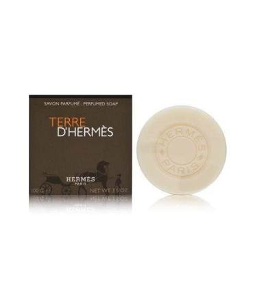 Hermes Terre D' Hermes By Hermes For Men Perfumed Soap 3.5-Ounce / 100 G