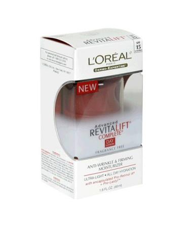 L'Oreal Advanced RevitaLift Complete Day Lotion Fragrance-Free 1.6-Ounce Tub