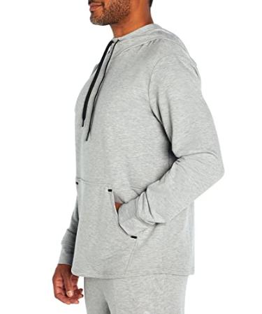 Balance Collection Men's Grayson Pullover Hoodie Light Heather Grey Large