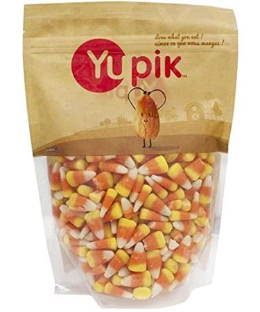 Yupik Candy Corn 1 kg 6 Count Classic Halloween Candy Kernel-Shaped Tangerine Flavor Sweet Creamy Candies Delicious Snack Ideal for Gifting & Recipes 6 kg