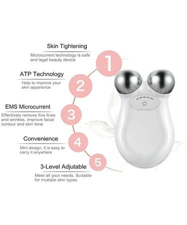 Microcurrent Facial Device - Mini Face Lift Roller for Wrinkle Removal & Skin Tightening - Buy Online on GoSupps.com