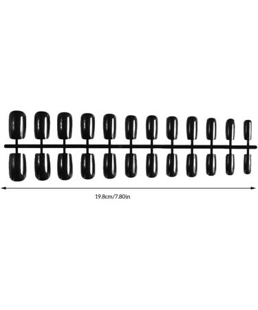 dijiusidy 24 Pieces Square-shaped Solid Colorful Coffin False Nails DIY Novel Elegant Personality Nail for Manicure Salons 11 - Buy Online on GoSupps.com